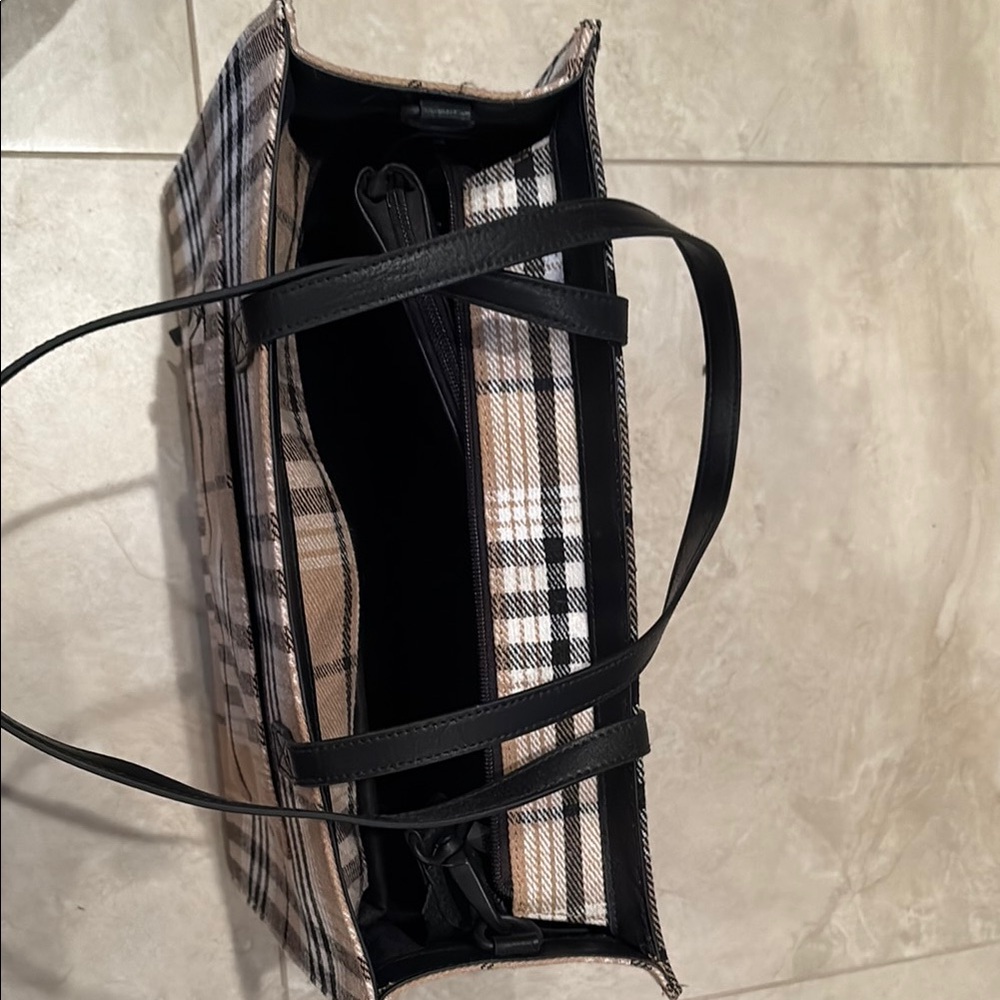 BEIS - The work tote in plaid - NWOT - Picture 4 of 5